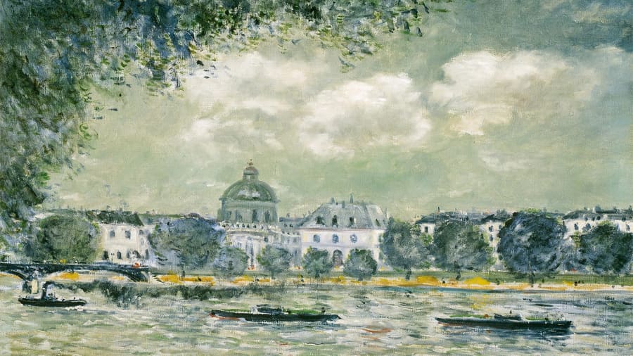 Alfred Sisley, Landscape along the Seine