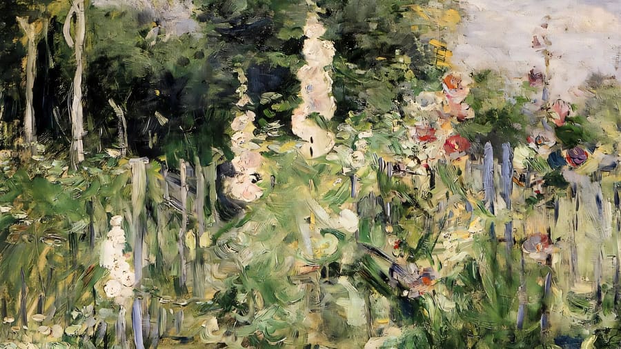 Berthe Morisot, Hollyhocks
