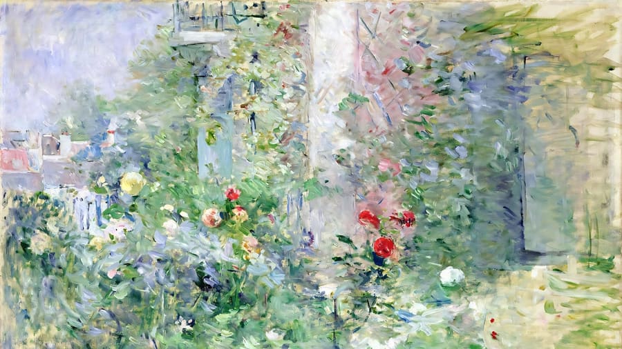 Berthe Morisot, The Garden at Bougival