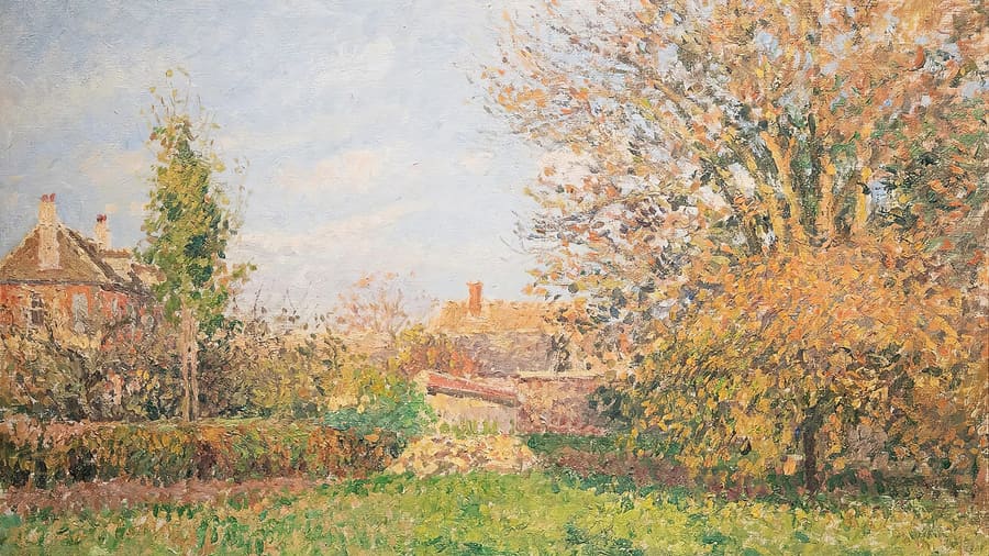 Camille Pissarro, Autumn in the Meadow at Eragny
