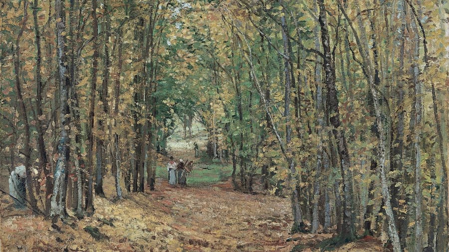 Camille Pissarro, Avenue in the Parc De Marly
