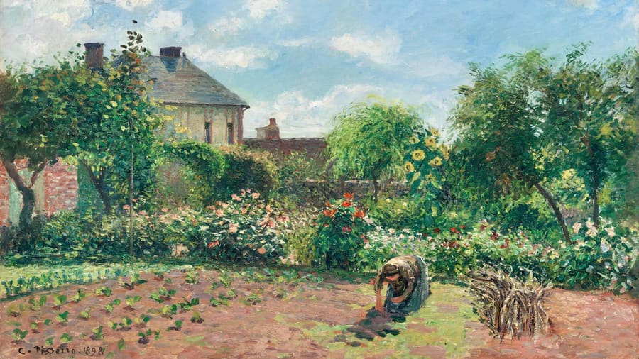 Camille Pissarro, Garden at Eragny