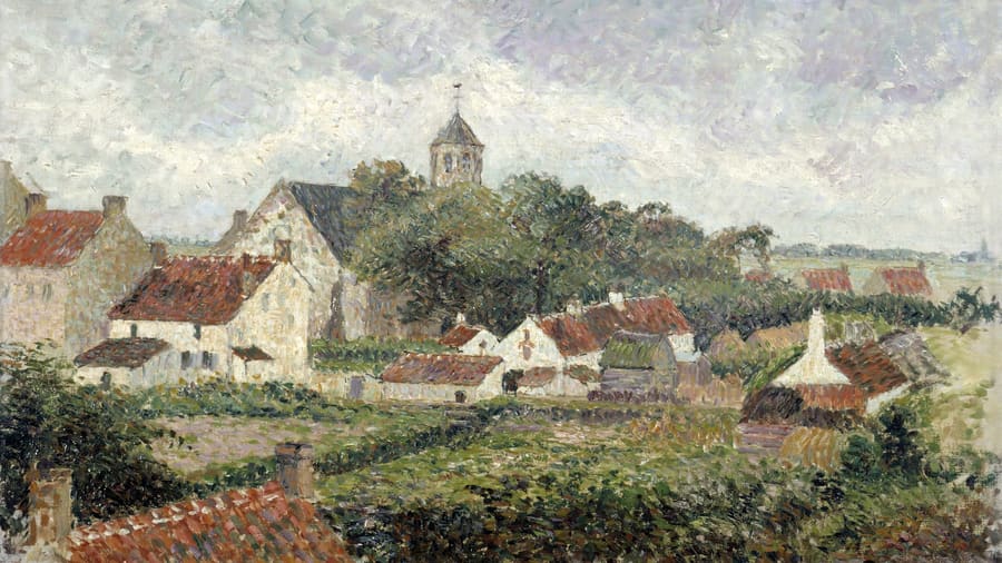 Camille Pissarro, Knocke village