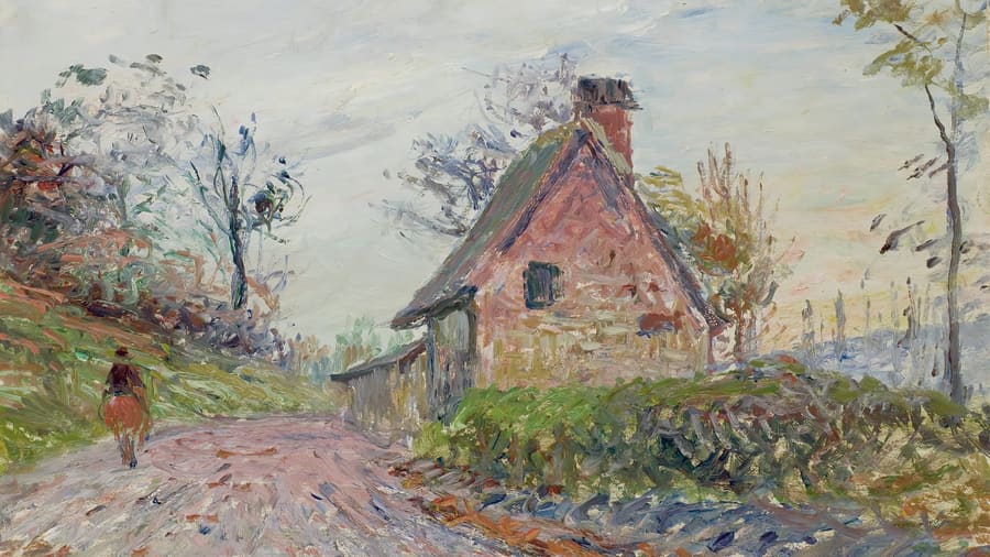 Camille Pissarro, The Countryside near Rouen