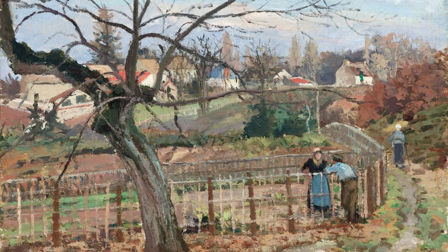 Camille Pissarro, The Fence