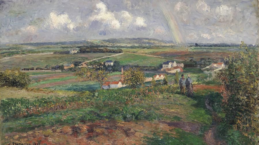 Camille Pissarro, The Rainbow Pontoise