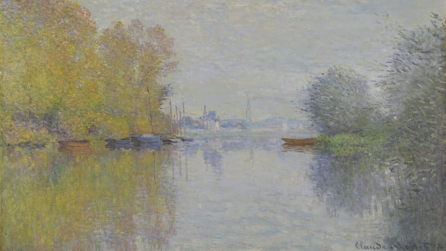 Claude Monet, Autumn on the Seine Argenteuil
