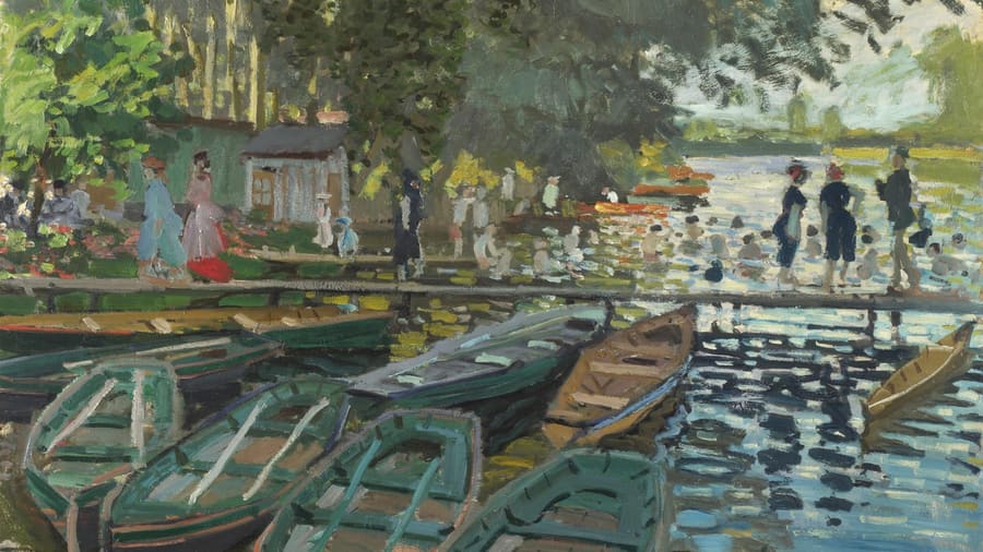 Claude Monet, Bathers at La Grenouillere