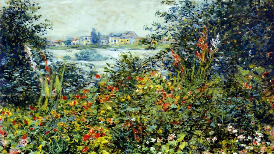 Claude Monet, Flowers at Vétheuil