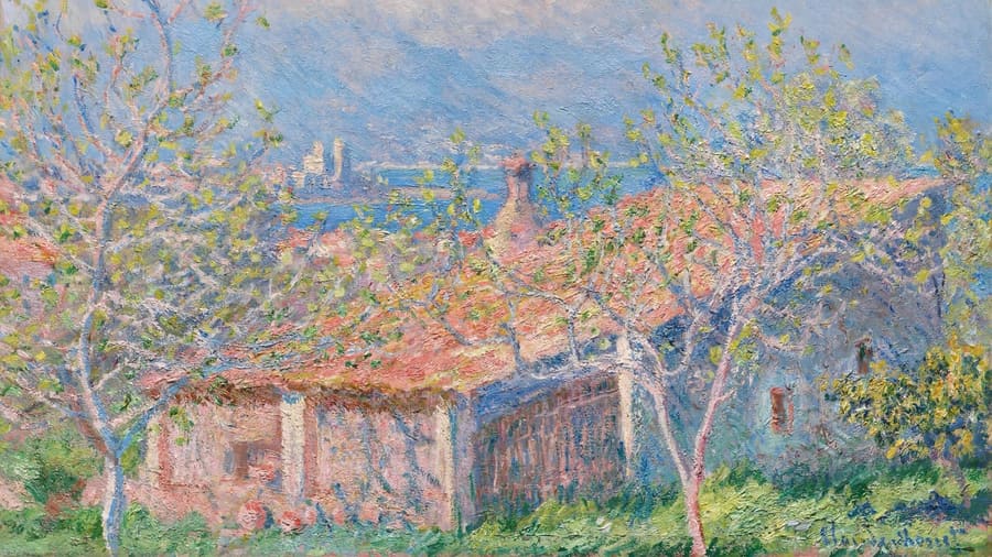 Claude Monet, Gardeners House At Antibes