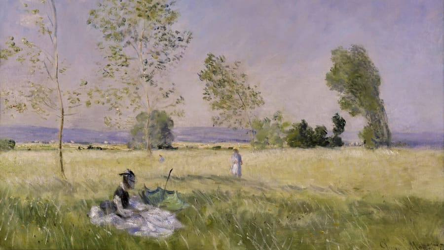 Claude Monet, Meadow at Bezons