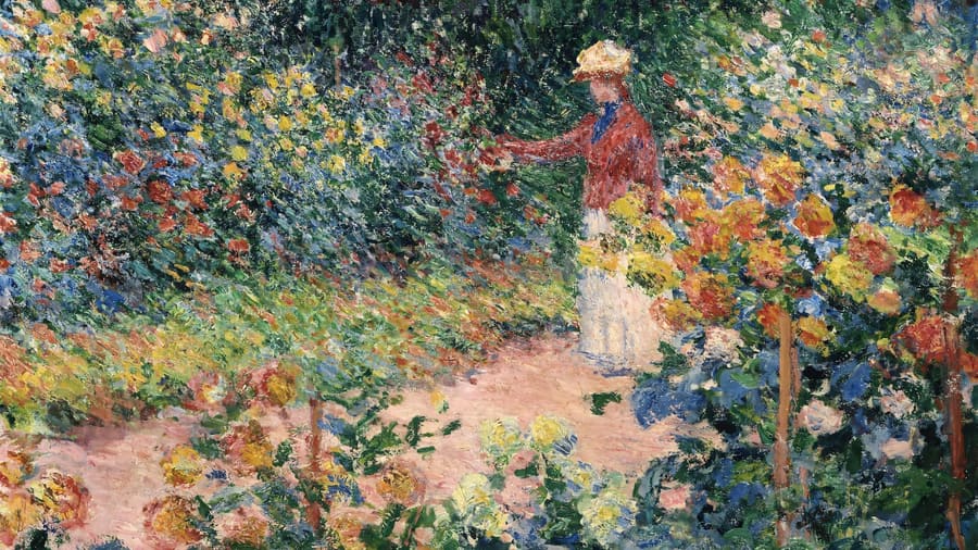 Claude Monet, Monet s Garden at Giverny