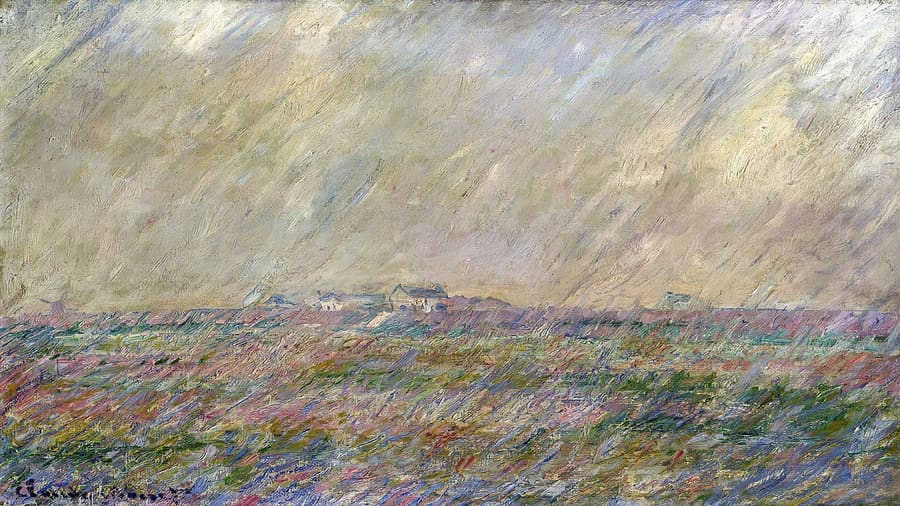 Claude Monet, Rain in Belle Île