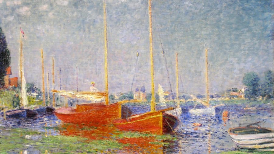 Claude Monet, Red Boats at Argenteuil