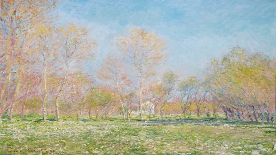 Claude Monet, Spring In Giverny