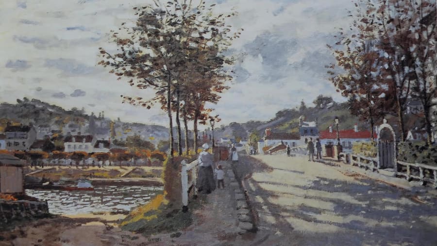 Claude Monet, The Bridge at Bougival