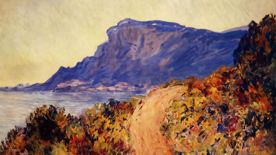 Claude Monet, The Corniche near Monaco