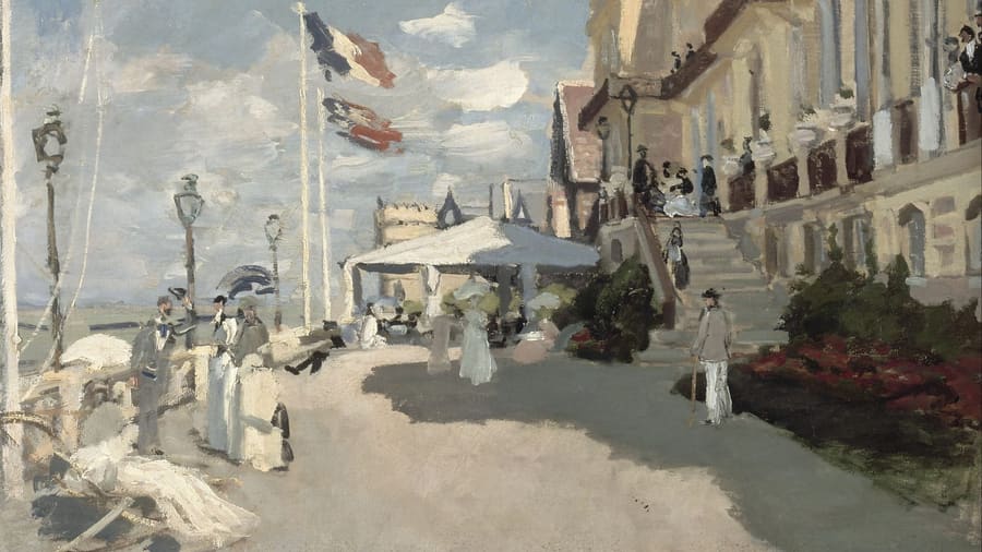 Claude Monet, The Hotel des Roches Noires at Trouville