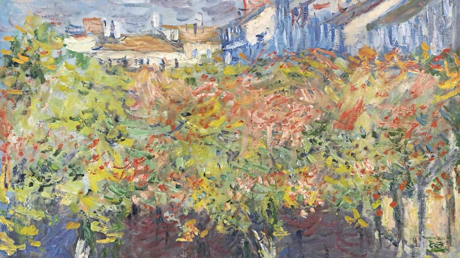 Claude Monet, The Lime Trees At Poissy