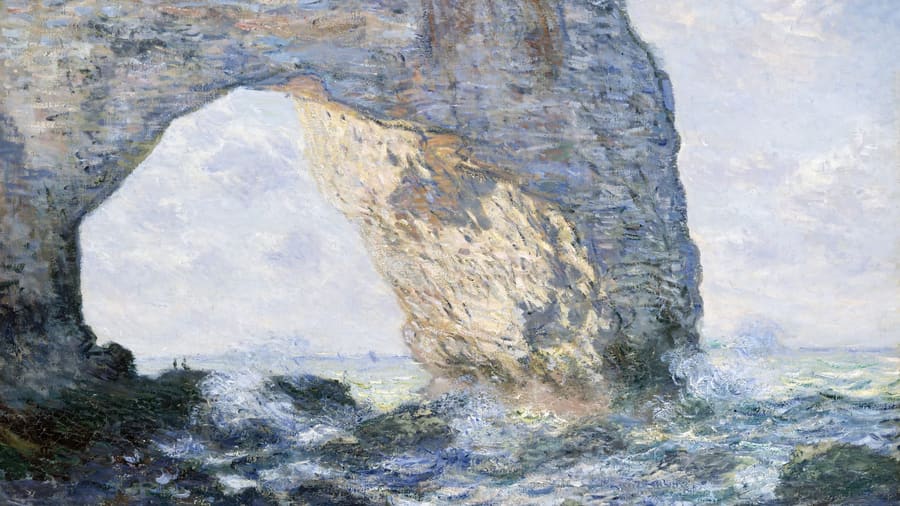 Claude Monet, The Manneporte Etretat