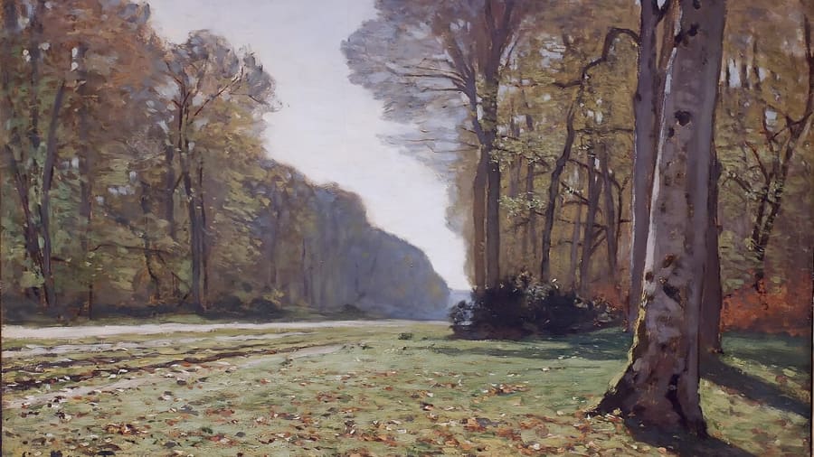 Claude Monet, The Paving of Chailly