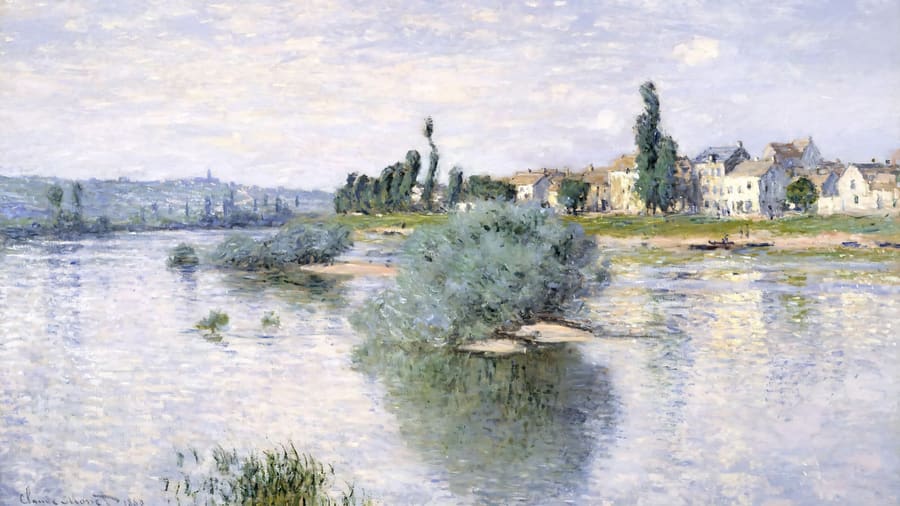 Claude Monet, The Seine Lavacourt