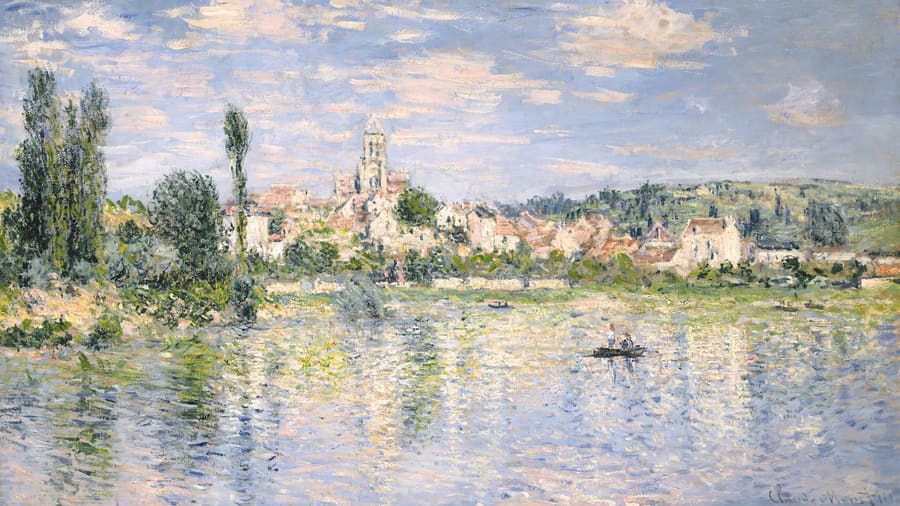 Claude Monet, The Seine at Lavacourt
