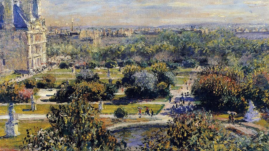 Claude Monet, The Tuileries Study