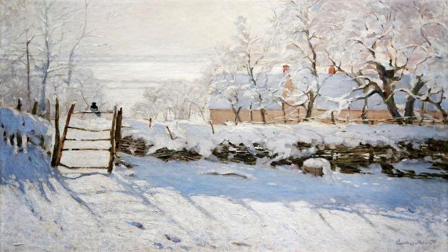 Claude Monet, The magpie