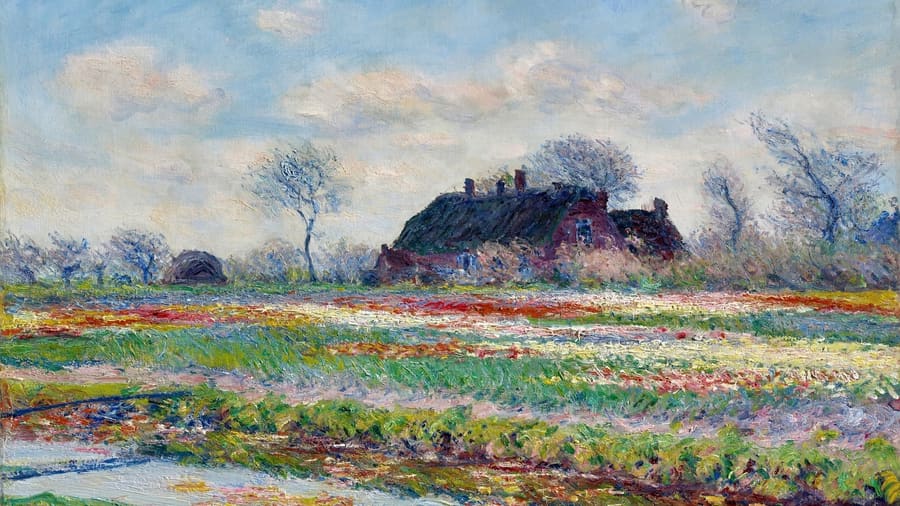 Claude Monet, Tulip Fields at Sassenheim near Leiden