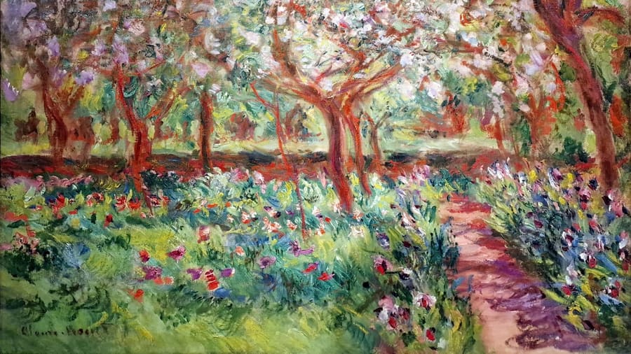 Claude Monet, Apple Trees In Bloom