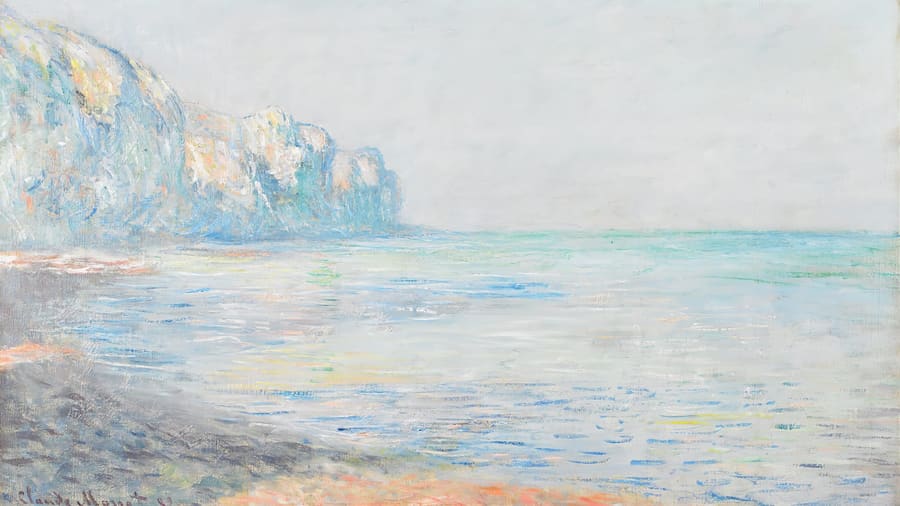Claude Monet, Foggy Morning at Pourville