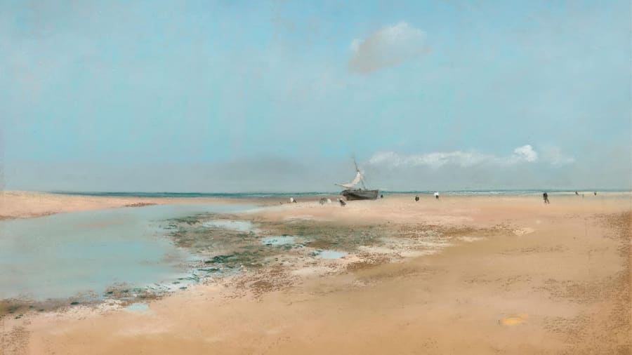 Edgar Degas, Beach at Low Tide