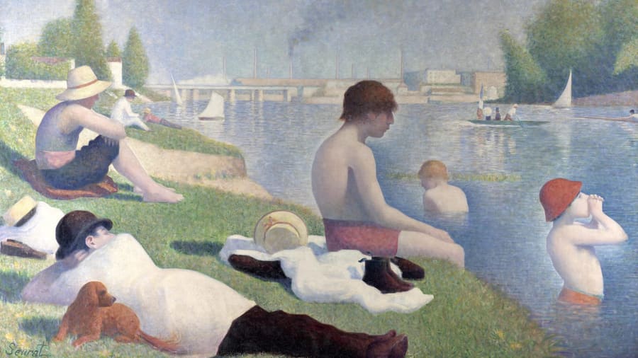 Georges Seurat, Bathers at Asnieres