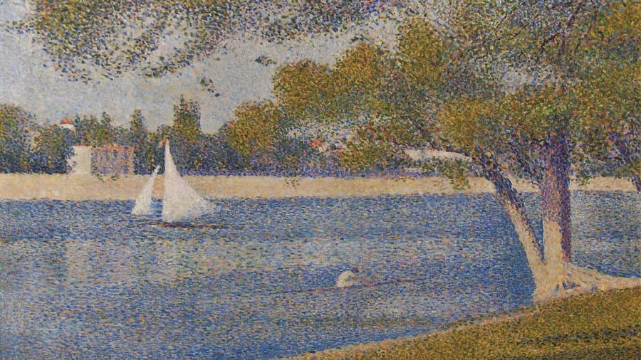 Georges Seurat, The Seine at La Grande Jatte