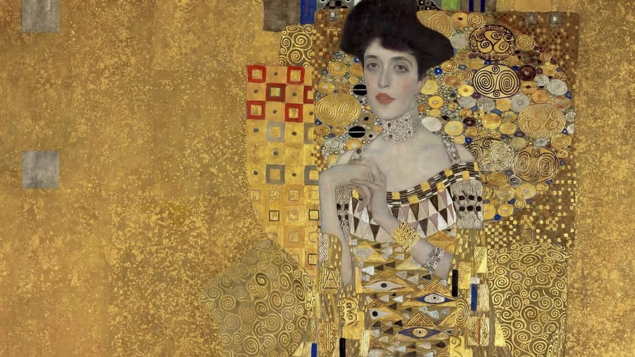 Gustav Klimt, Portrait of Adele Bloch Bauer