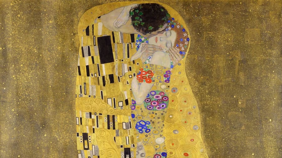 Gustav Klimt, The Kiss