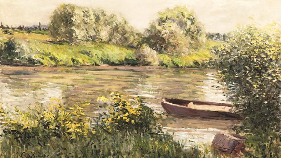 Gustave Caillebotte, Boat near the Shore