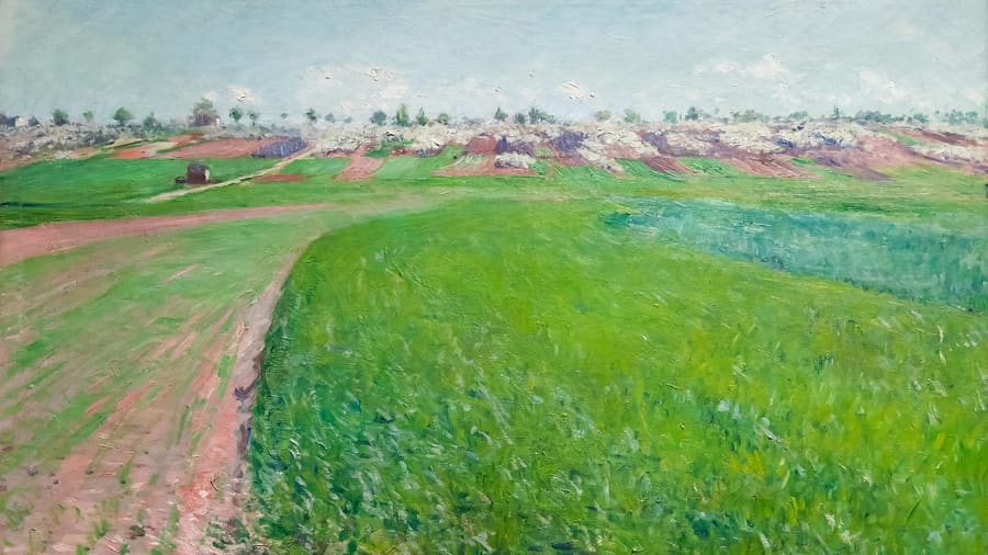Gustave Caillebotte, The Hill of Colombes