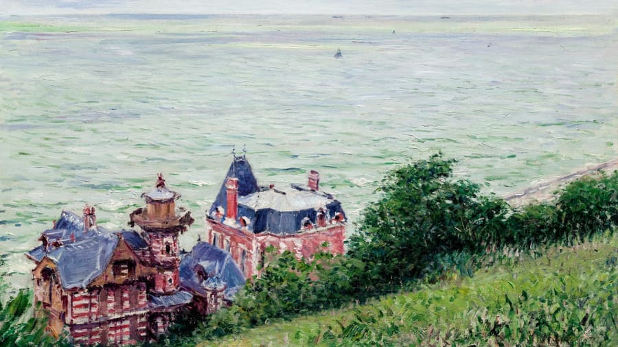Gustave Caillebotte, Villas at Trouville