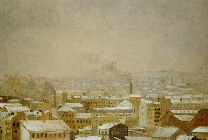 Gustave Caillebotte, Paris sous le neige (CR 351) (1)
