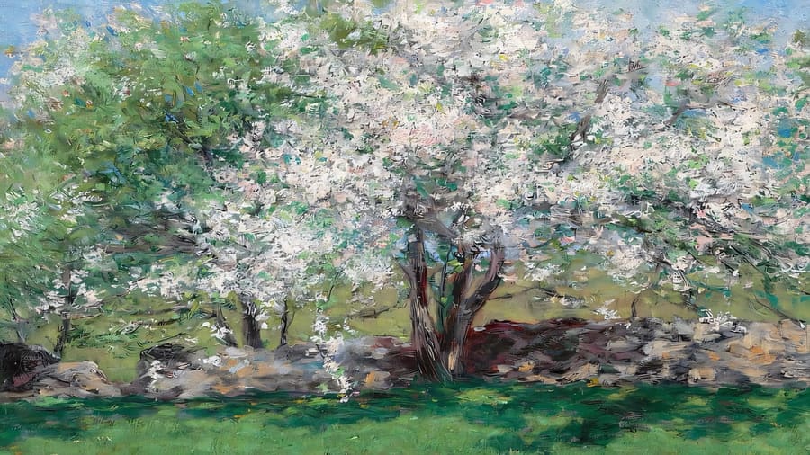 John Leslie Breck, Apple Trees
