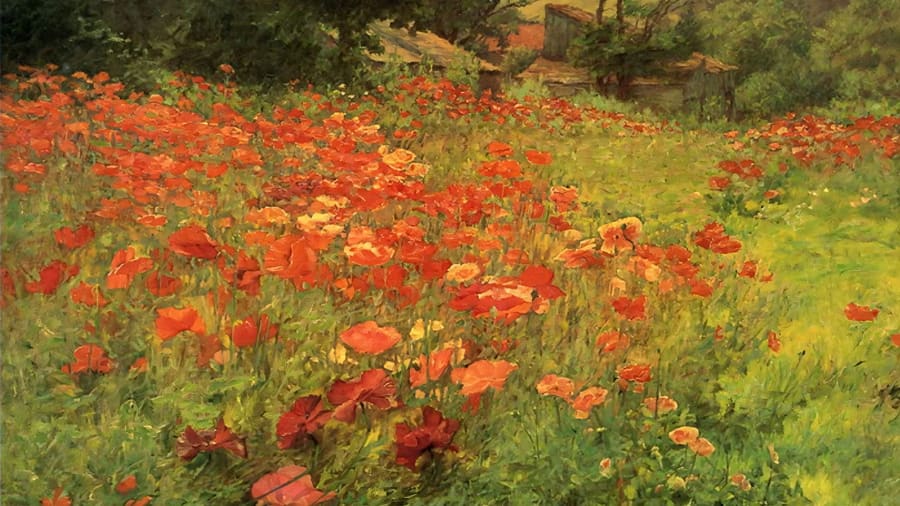 John Ottis Adams, In Poppyland