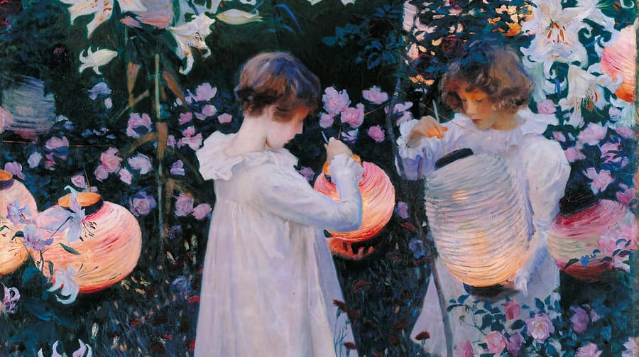 John Singer Sargent, Carnation Lily Lily Rose