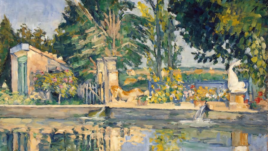 Paul Cezanne, The Pool at Jas de Bouffan