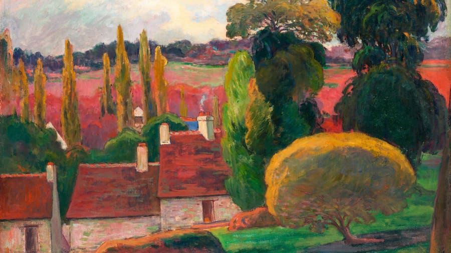 Paul Gauguin, A Farm in Brittany