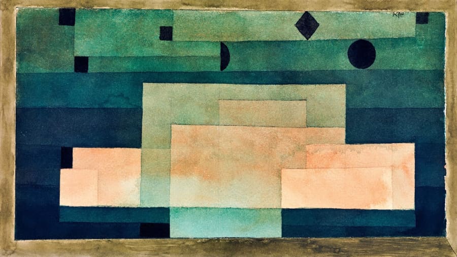 Paul Klee, Firmament Above The Temple