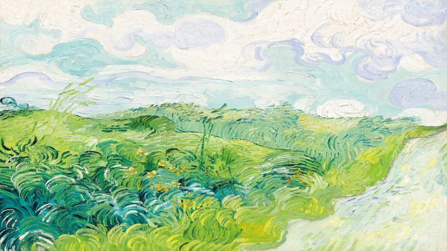 Vincent van Gogh, Green Wheat Fields Auvers