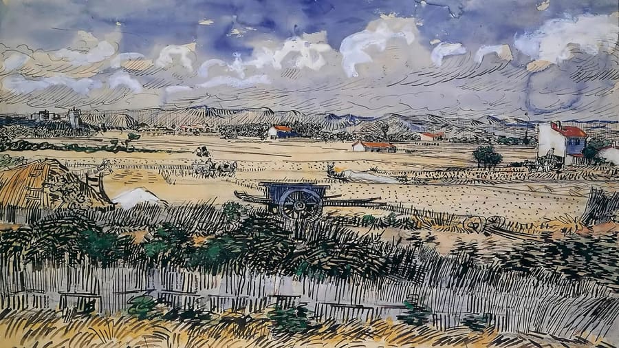 Vincent van Gogh, Harvest in Provence