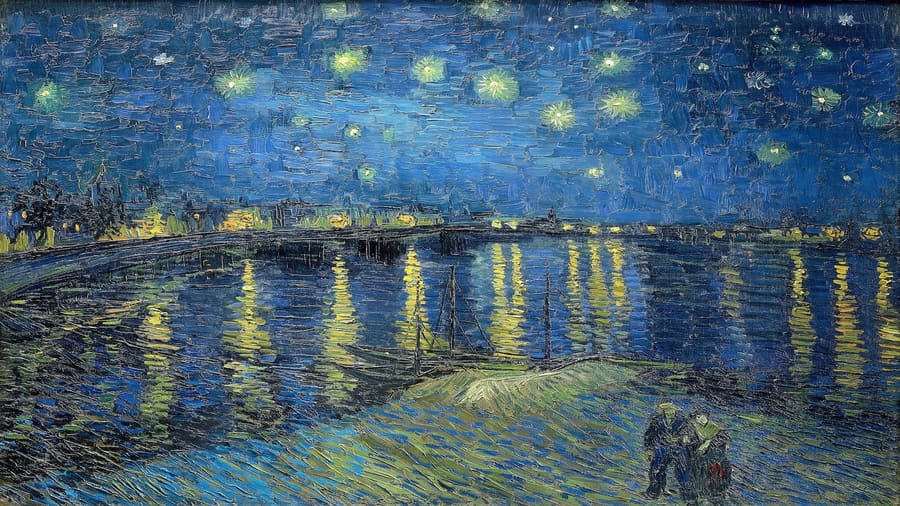 Vincent van Gogh, Starry Night Over